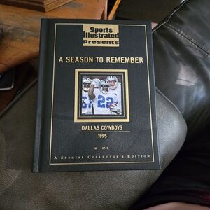 NFL Dallas Cowboys 1995 Collector's Edition Book - Black and Gold